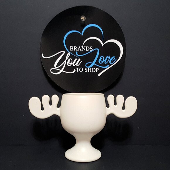 NEW Pottery Barn National Lampoon’s Christmas Vacation Moose Stoneware Mug - Picture 3 of 5